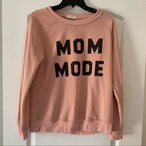 Mom Mode Pullover Sweatshirt